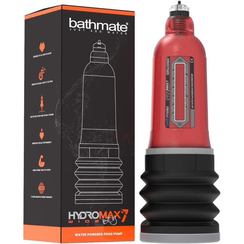 BATHMATE - HYDROMAX 7 WIDE BOY X30 ROJO - Optelum