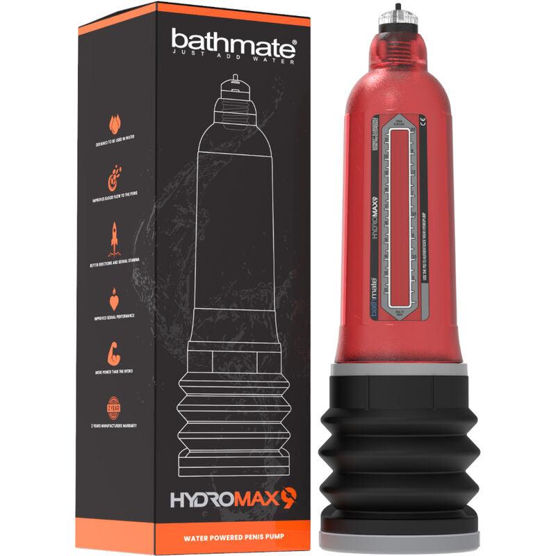 BATHMATE - HYDROMAX 9 BOMBA AUMENTO PENE ROJO - Optelum