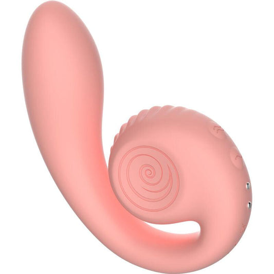 SNAIL VIBE - GIZI ESTIMULADOR DUAL ROSA - Optelum