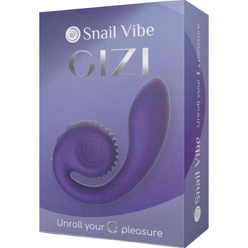 SNAIL VIBE - GIZI ESTIMULADOR DUAL ROSA - Optelum