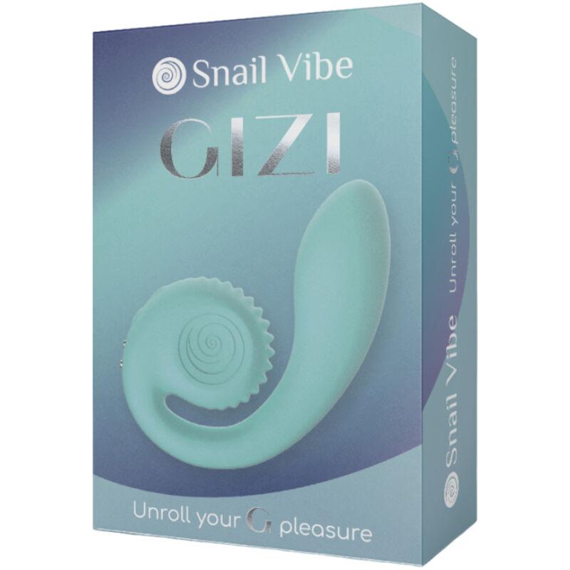 SNAIL VIBE - GIZI ESTIMULADOR DUAL ROSA - Optelum