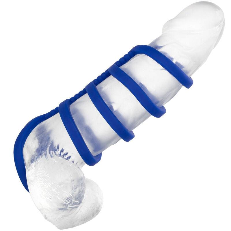 CALEXOTICS - ADMIRAL JAULA XTREME PARA PENE AZUL - Optelum