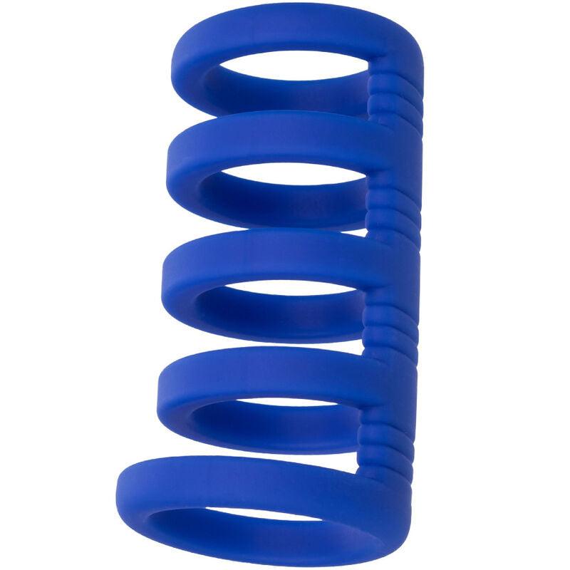 CALEXOTICS - ADMIRAL JAULA XTREME PARA PENE AZUL - Optelum