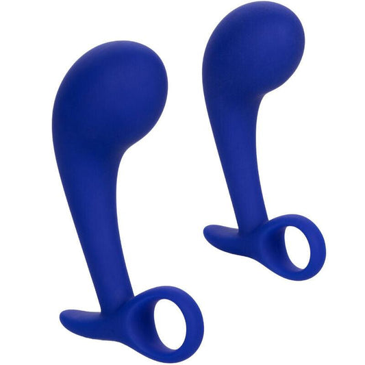 CALEXOTICS - ADMIRAL SET 2 PLUG ANAL AZUL - Optelum