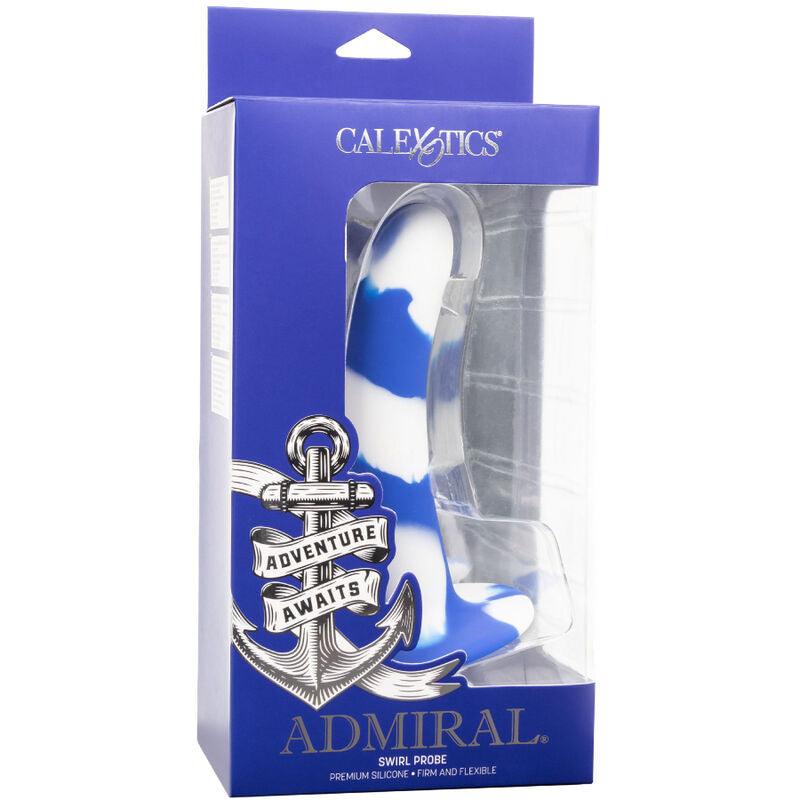CALEXOTICS - ADMIRAL SWIRL DILDO FLEXIBLE - Optelum