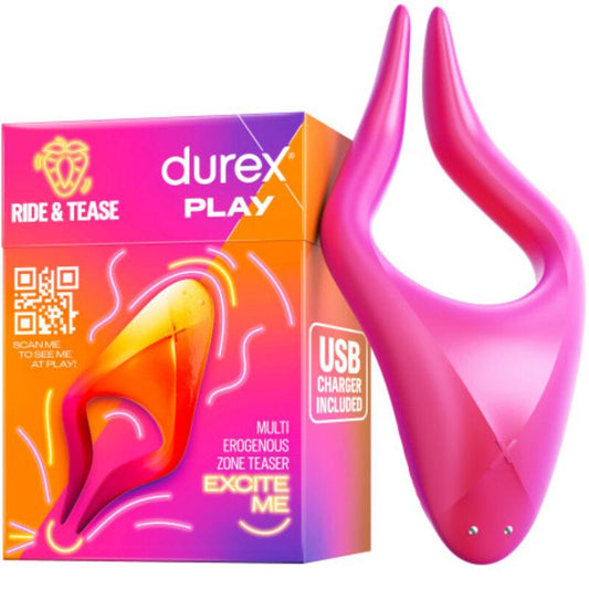 DUREX - TOY MULTIESTIMULADOR RIDE & TEASE - Optelum