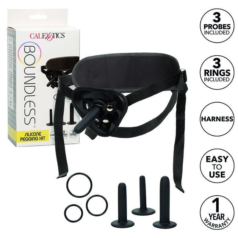 CALEXOTICS - BOUNDLESS KIT DE FIJACIÓN DE SILICONA - Optelum