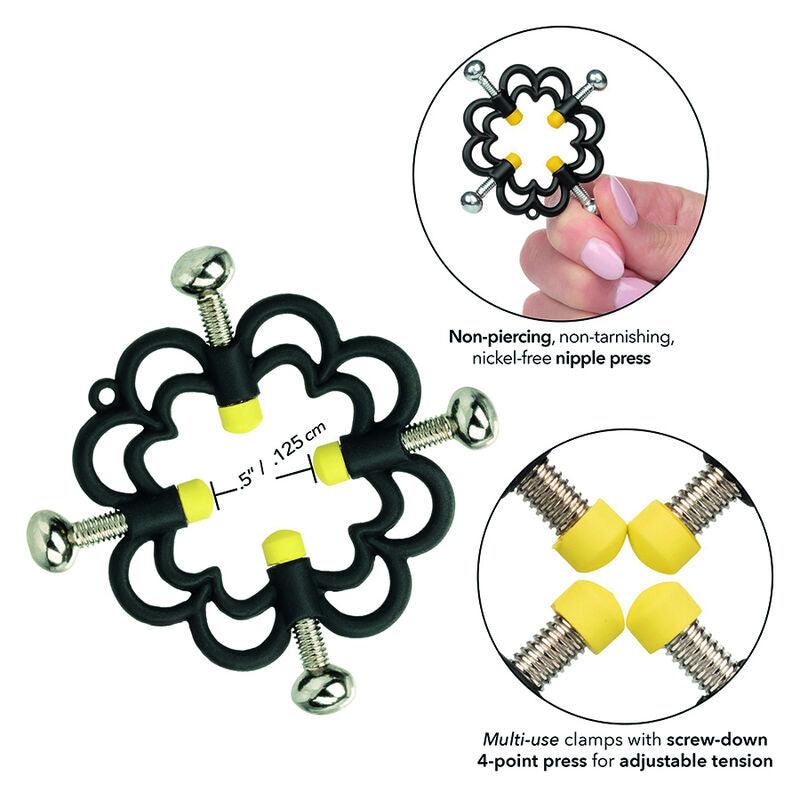 CALEXOTICS - BOUNDLESS AGARRES PARA PEZONES - Optelum