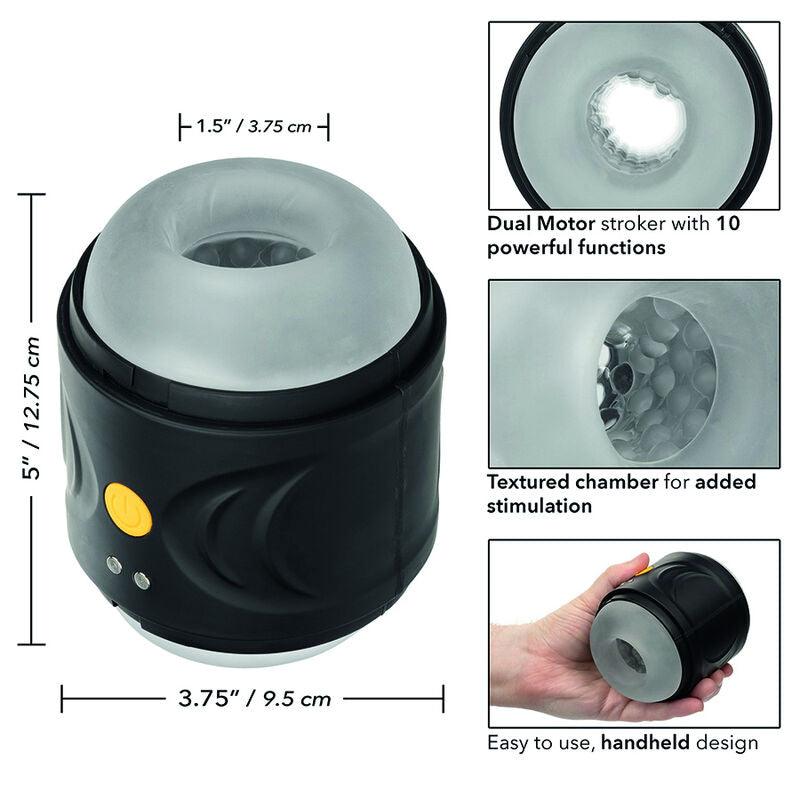 CALEXOTICS - BOUNDLESS MASTURBADOR DOBLE MOTOR - Optelum