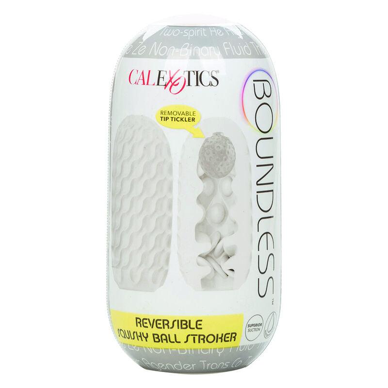 CALEXOTICS - BOUNDLESS STROKER BLANDO REVERSIBLE GRIS - Optelum