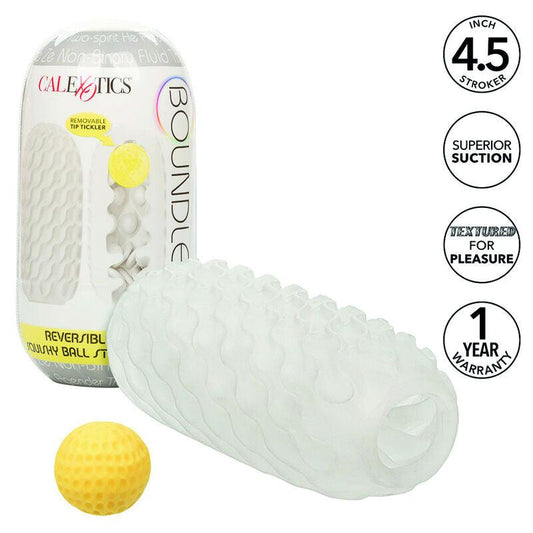 CALEXOTICS - BOUNDLESS STROKER BLANDO REVERSIBLE AMARILLO - Optelum
