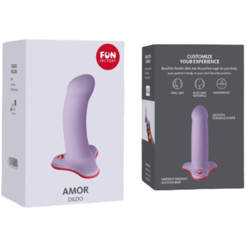 FUN FACTORY - AMOR DILDO PRINCIPIANTES LILA - Optelum