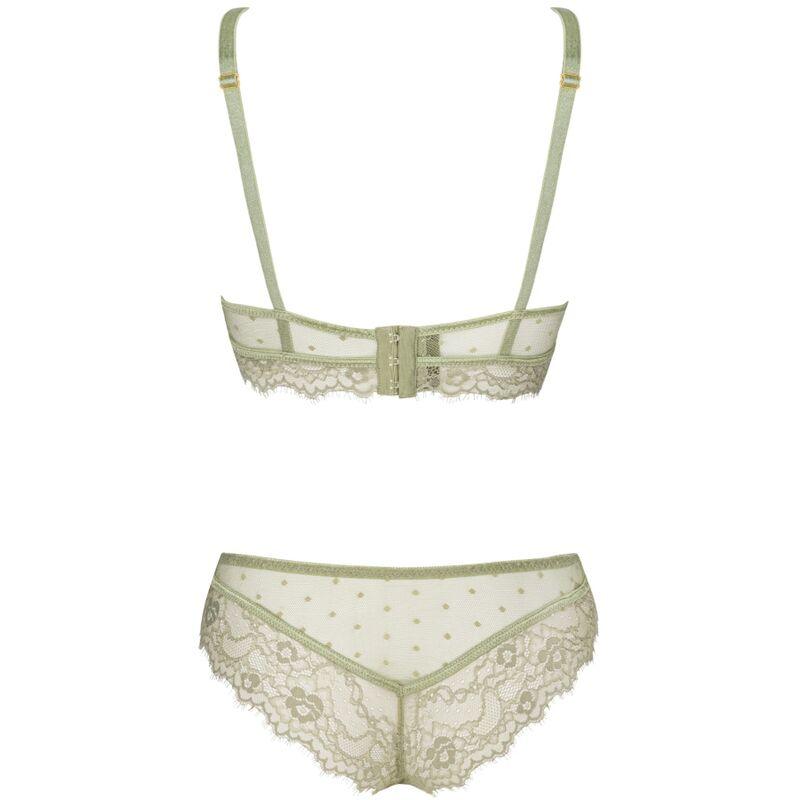 LIVCO CORSETTI FASHION - PINE LC 90667 SUJETADOR + PANTY KHAKI L/XL - Optelum