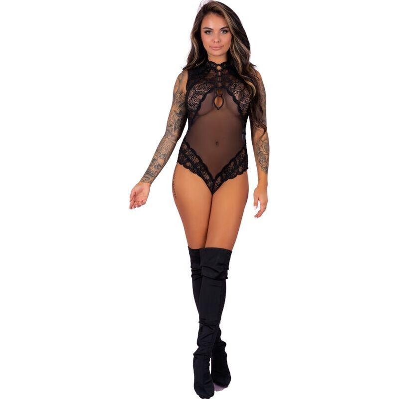 LIVCO CORSETTI FASHION - SAGEN LC 90694 BODY NEGRO L/XL - Optelum