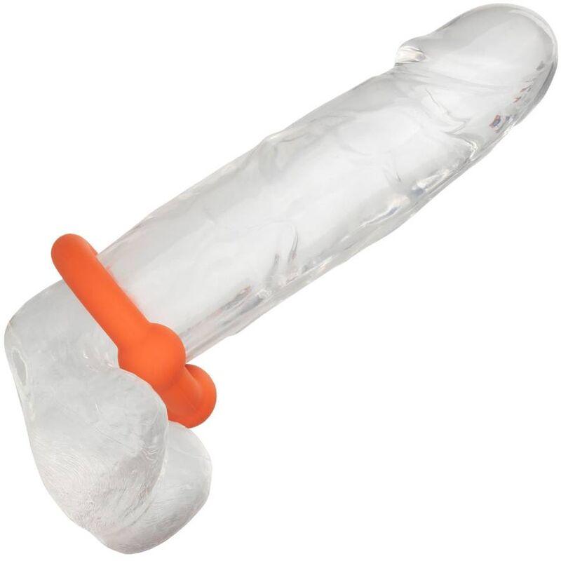 CALEXOTICS - ALPHA ANILLO DOBLE BOLA NARANJA - Optelum