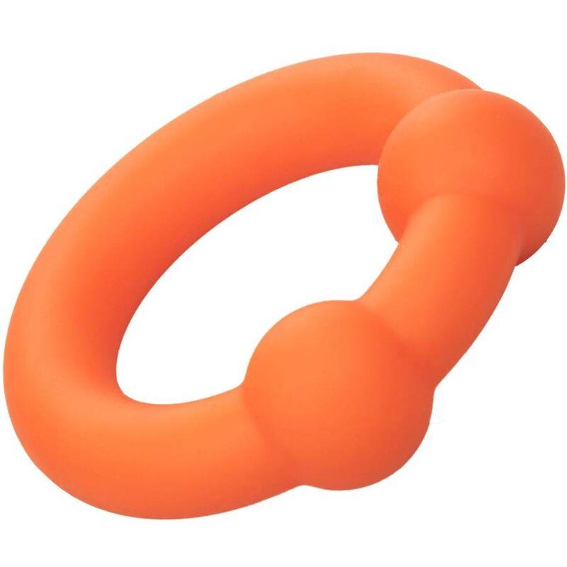 CALEXOTICS - ALPHA ANILLO DOBLE BOLA NARANJA - Optelum