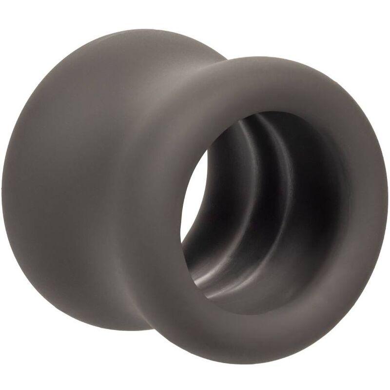 CALEXOTICS - ALPHA ANILLO EXTENSIÓN ESCROTO DOBLE NEGRO - Optelum