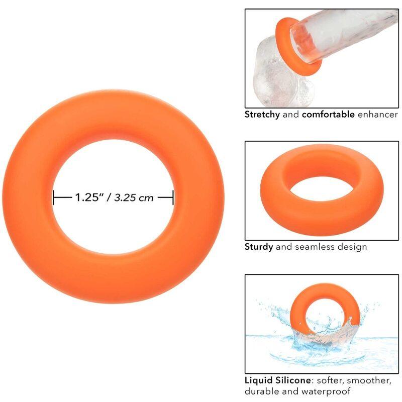 CALEXOTICS - ALPHA ANILLO PROLONG GRANDE NARANJA - Optelum