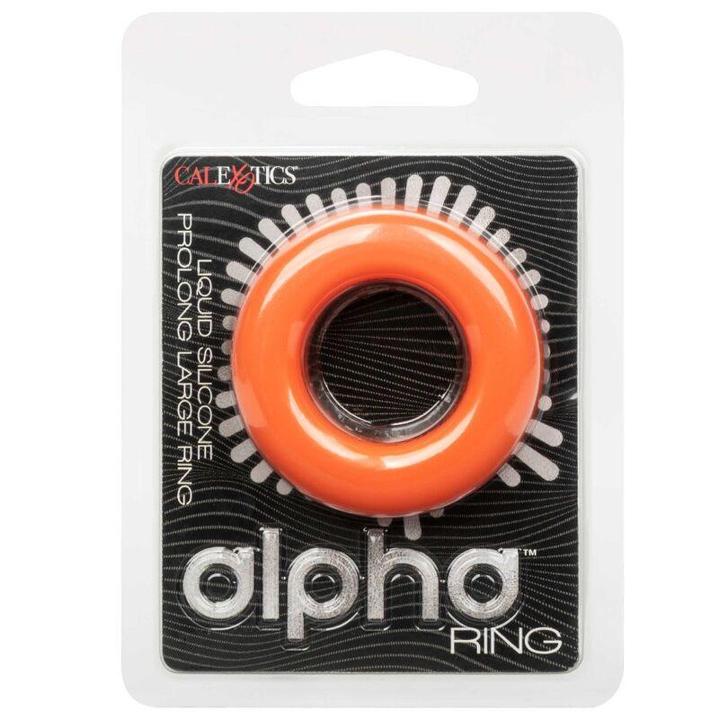 CALEXOTICS - ALPHA ANILLO PROLONG GRANDE NARANJA - Optelum