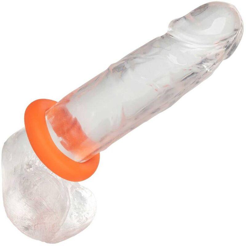 CALEXOTICS - ALPHA ANILLO PROLONG GRANDE NARANJA - Optelum