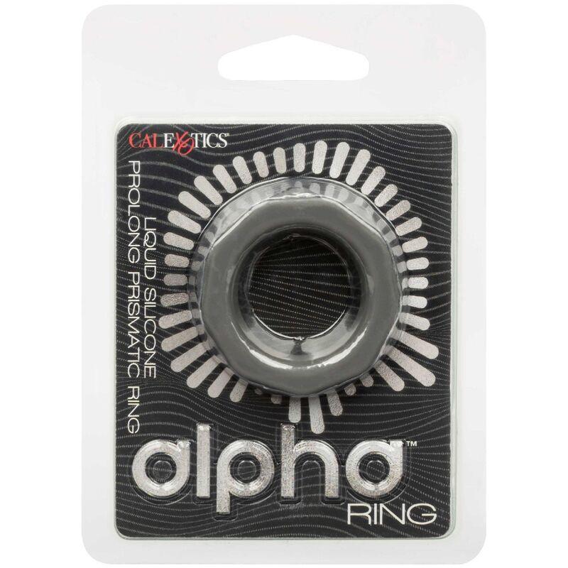 CALEXOTICS - ALPHA ANILLO PROLONG PRISMTICO GRIS - Optelum