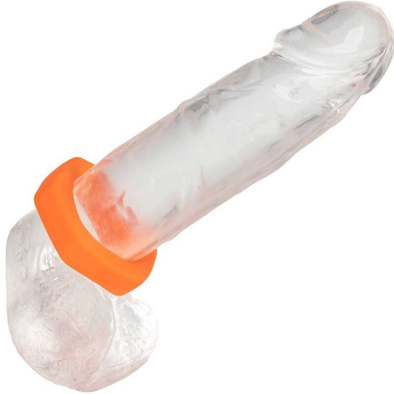 CALEXOTICS - ALPHA ANILLO PROLONG SEXGONO NARANJA - Optelum
