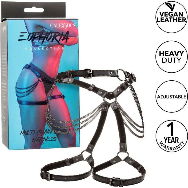 CALEXOTICS - EUPHORIA ARNÉS DE MUSLO CADENA - Optelum
