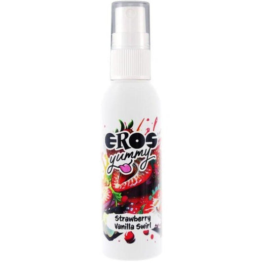 EROS - YUMMY SPRAY CORPORAL STRAWBERRY VAINILLA SWIRL 50 ML - Optelum