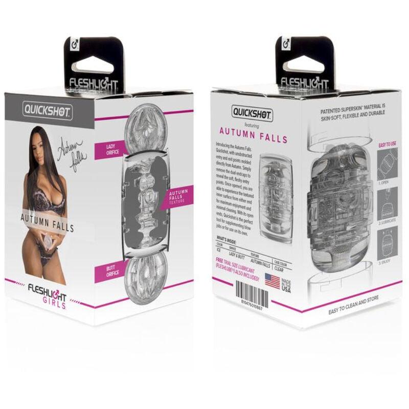 FLESHLIGHT - QUICKSHOT MASTURBADOR DOBLE AUTUMN FALLS - Optelum