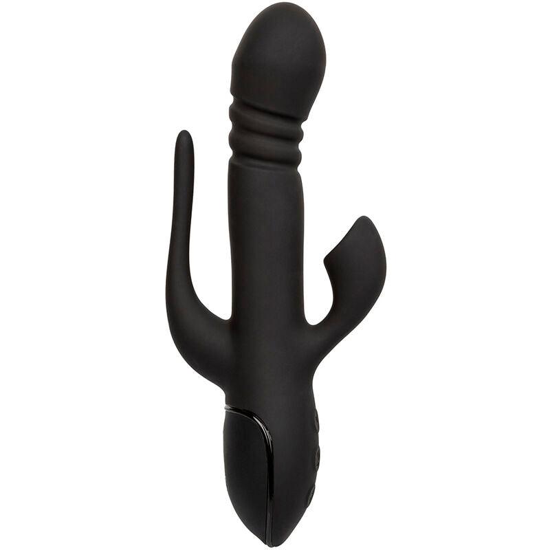 CALEXOTICS - VIBRADOR TRIPLE EUPHORIA NEGRO - Optelum