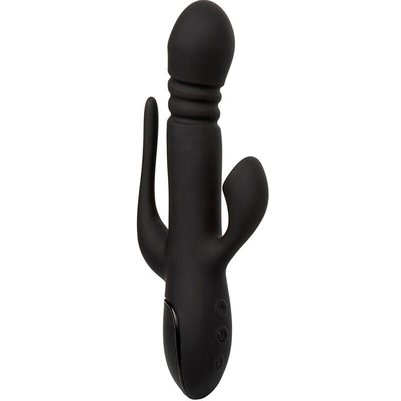 CALEXOTICS - VIBRADOR TRIPLE EUPHORIA NEGRO - Optelum