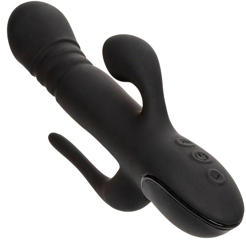 CALEXOTICS - VIBRADOR TRIPLE EUPHORIA NEGRO - Optelum