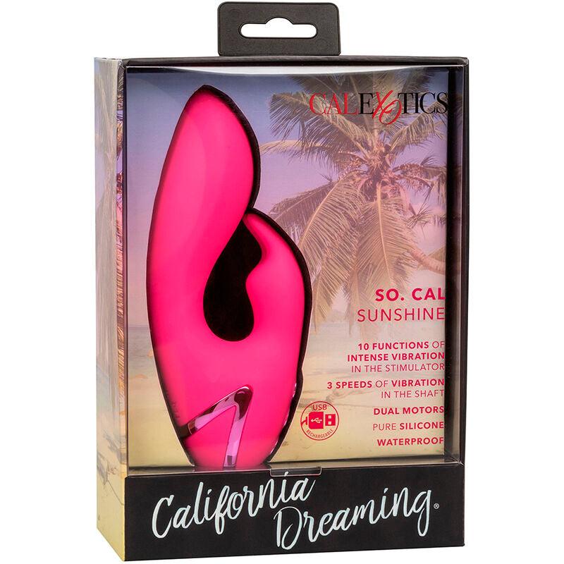 CALEXOTICS - SO. CAL SUSHINE VIBRATOR RABBIT FUCSIA BY CALIFORNIA DREAMING - Optelum