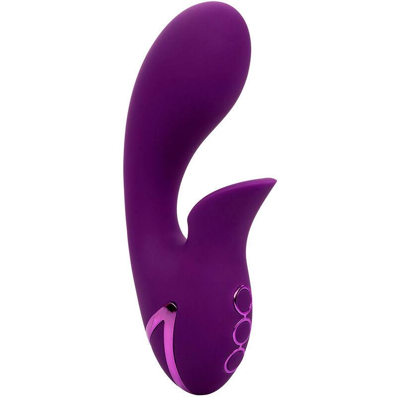 CALEXOTICS - HUNTINGTON BEACH HEARTBREAKER ESTIMULADOR & SUCCIONADOR MORADO BY CALIFORNIA DREAMING - Optelum