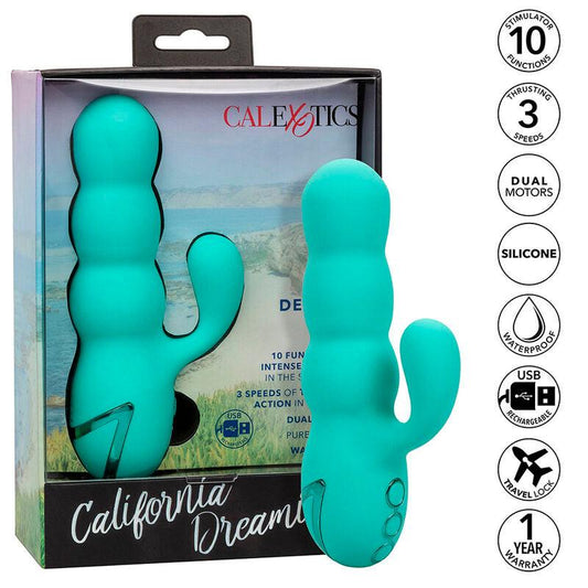 CALEXOTICS - DEL MAR DIVA VIBRADOR RABBIT VERDE AGUA BY CALIFORNIA DREAMING - Optelum
