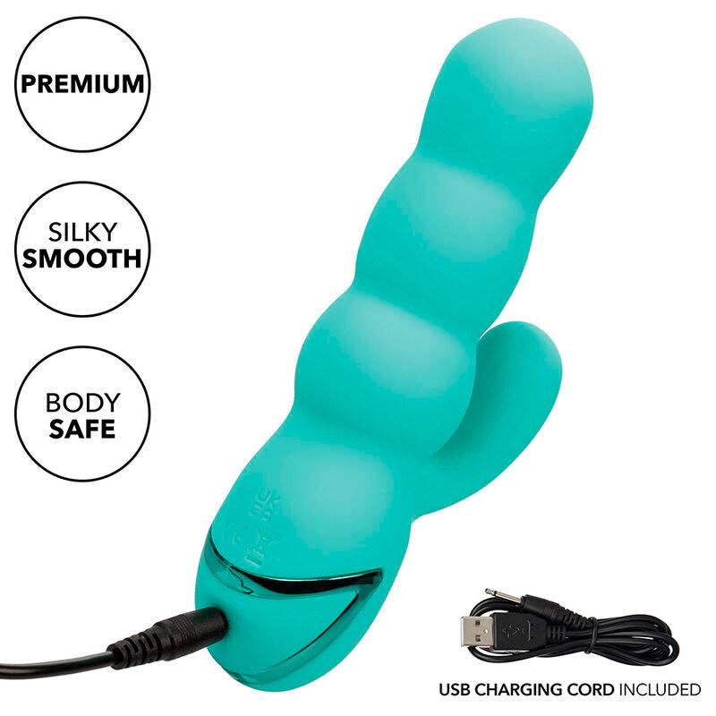 CALEXOTICS - DEL MAR DIVA VIBRADOR RABBIT VERDE AGUA BY CALIFORNIA DREAMING - Optelum