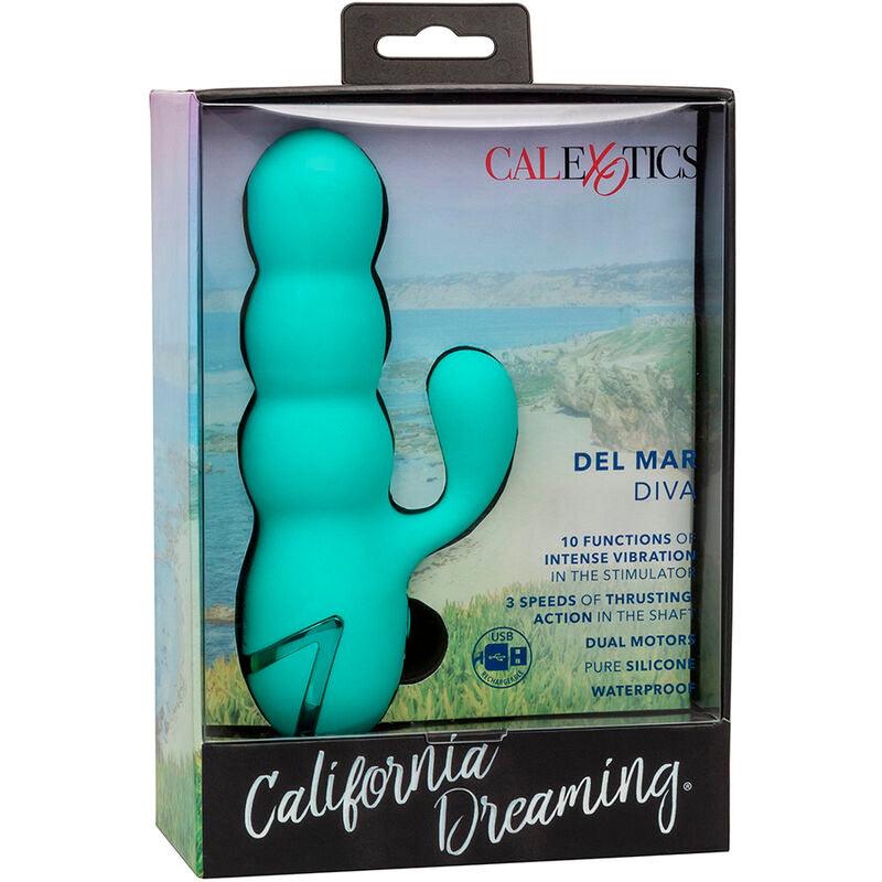 CALEXOTICS - DEL MAR DIVA VIBRADOR RABBIT VERDE AGUA BY CALIFORNIA DREAMING - Optelum