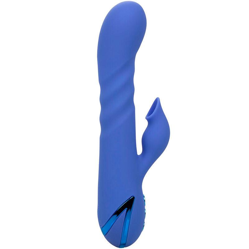CALEXOTICS - L.A LOVE VIBRADOR & SUCCIONADOR AZUL BY CALIFORNIA DREAMING - Optelum