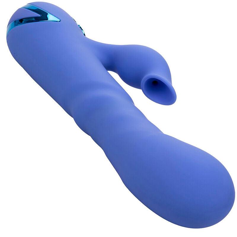CALEXOTICS - L.A LOVE VIBRADOR & SUCCIONADOR AZUL BY CALIFORNIA DREAMING - Optelum