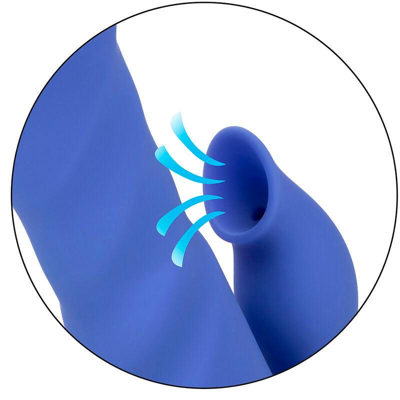 CALEXOTICS - L.A LOVE VIBRADOR & SUCCIONADOR AZUL BY CALIFORNIA DREAMING - Optelum