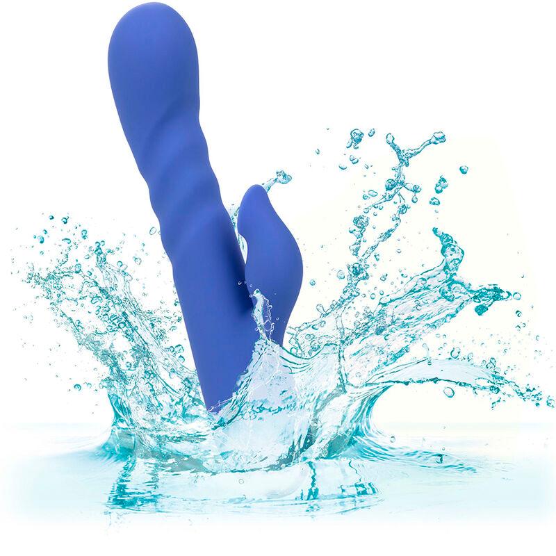 CALEXOTICS - L.A LOVE VIBRADOR & SUCCIONADOR AZUL BY CALIFORNIA DREAMING - Optelum