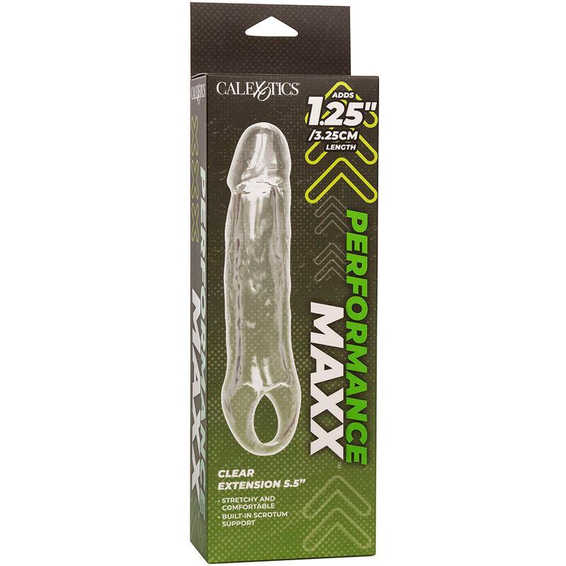 CALEXOTICS - PERFORMANCE MAXX EXTENSIÓN CLARA 5,5 TRANSPARENTE - Optelum