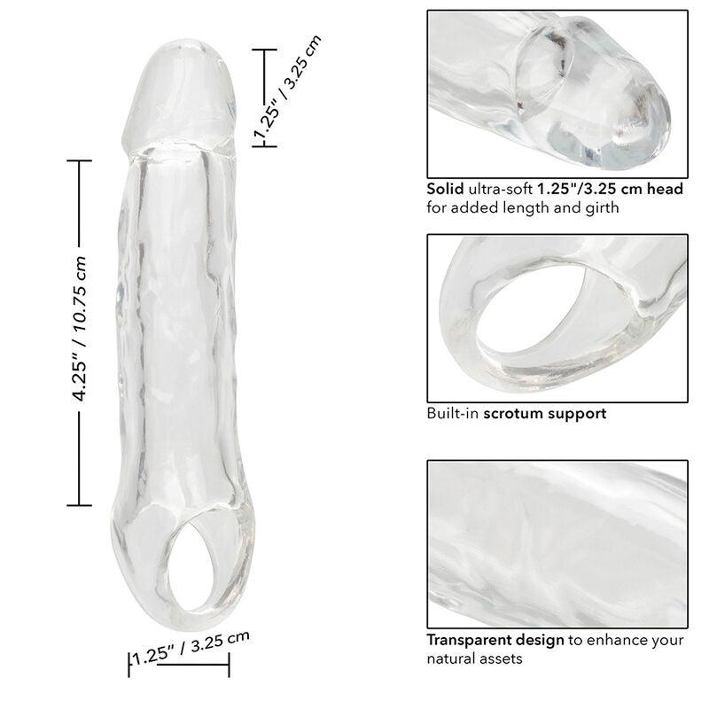 CALEXOTICS - PERFORMANCE MAXX EXTENSIÓN CLARA 5,5 TRANSPARENTE - Optelum