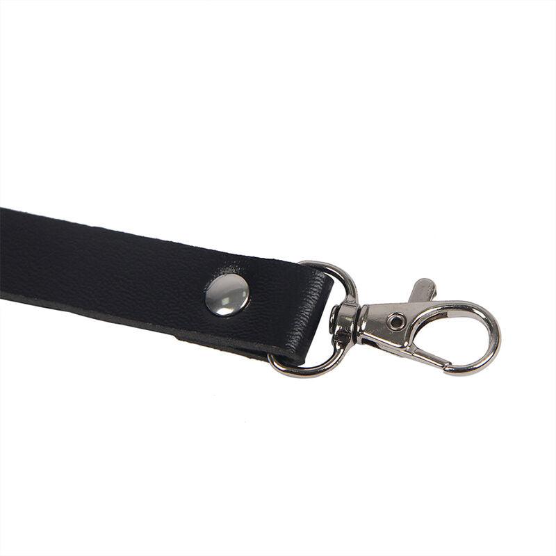 SUBBLIME - ARNÉS DE CUERPO CORREAS AJUSTABLE CUERO NEGRO TALLA ÚNICA - Optelum