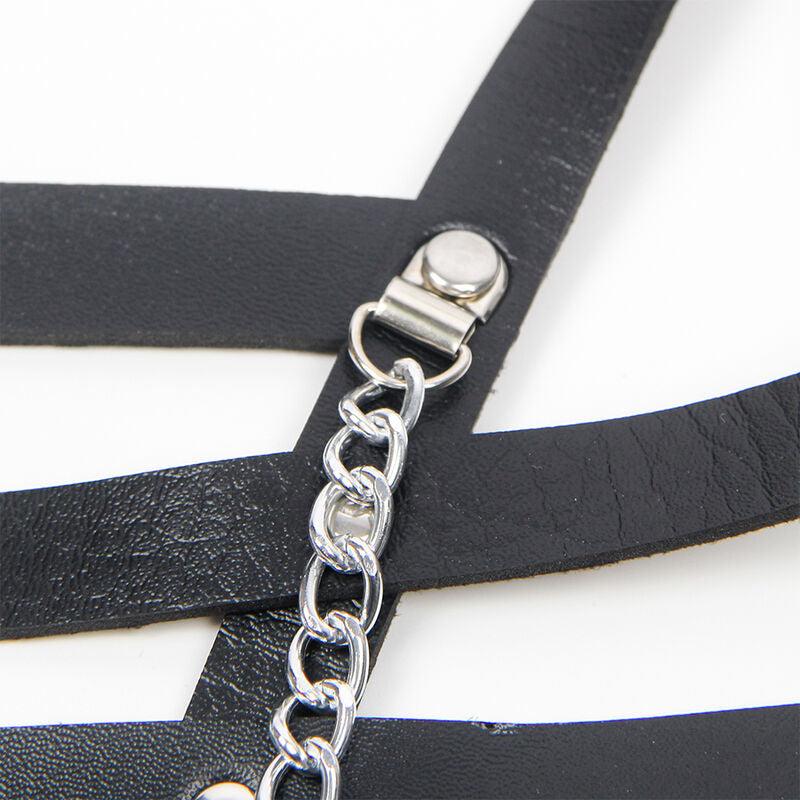 SUBBLIME - ARNÉS FORMA CORSET DETALLE CADENAS TALLA ÚNICA - Optelum