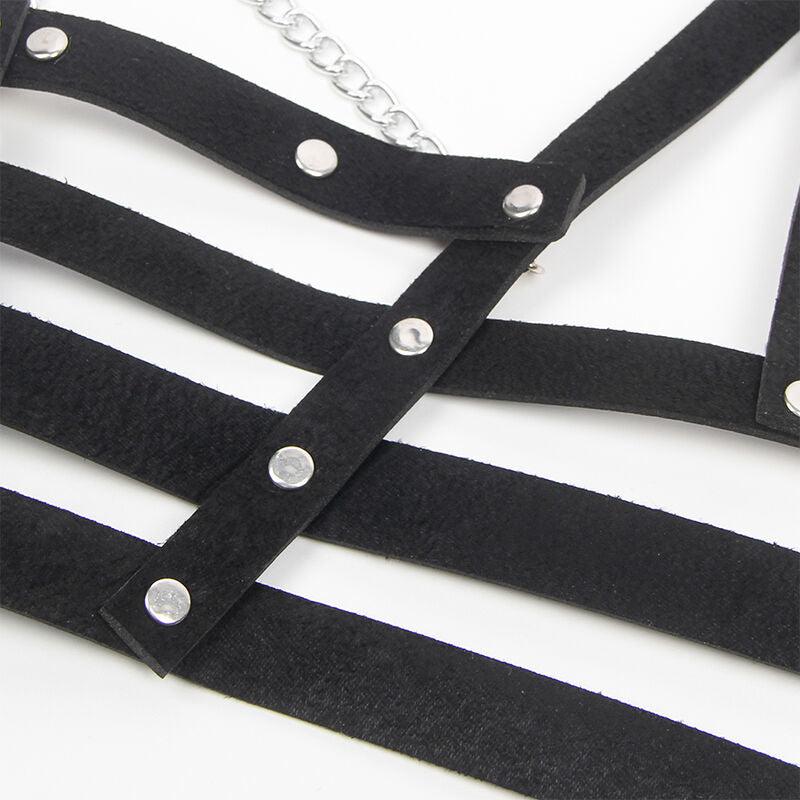 SUBBLIME - ARNÉS FORMA CORSET DETALLE CADENAS TALLA ÚNICA - Optelum