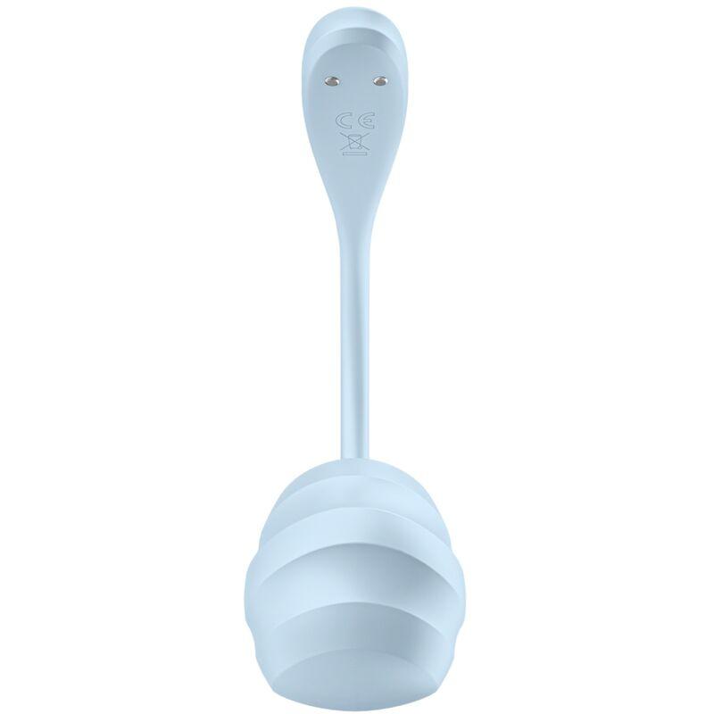 SATISFYER - SMOOTH PETAL ESTIMULADOR PUNTO G CELESTE APP GRATUITA - Optelum