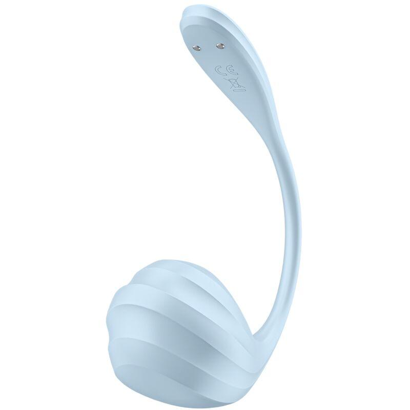 SATISFYER - SMOOTH PETAL ESTIMULADOR PUNTO G CELESTE APP GRATUITA - Optelum