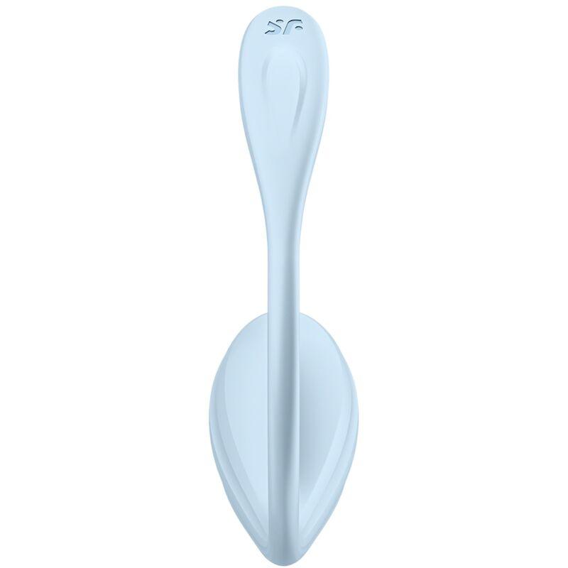 SATISFYER - SMOOTH PETAL ESTIMULADOR PUNTO G CELESTE APP GRATUITA - Optelum