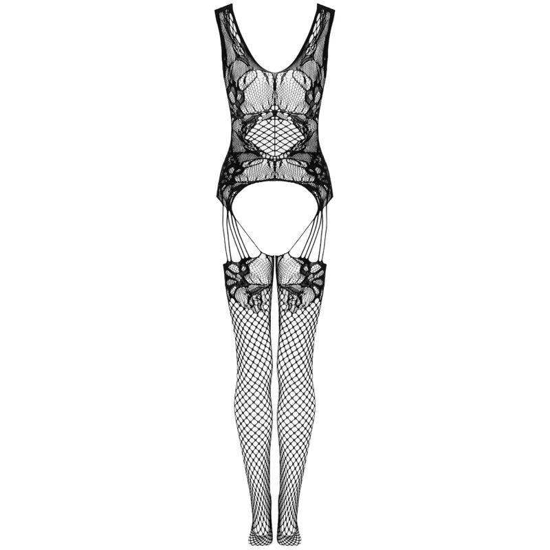 LIVCO CORSETTI FASHION - JULOVE BODYSTOCKING NEGRO TALLA ÚNICA - Optelum